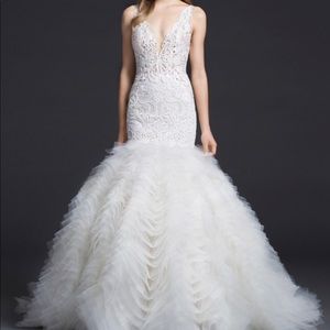 Lazaro 3650 wedding dress bride